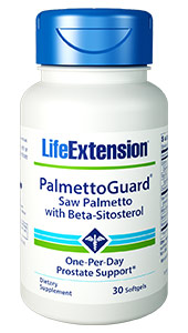 PalmettoGuard Saw Palmetto with Beta-Sitosterol- Promotes prostate health and normal urinary flow..